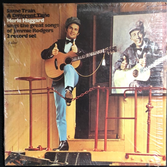 Merle Haggard Same Train A Different Time Vinyl Lp - Picture 1 of 8
